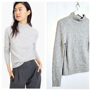 J. Crew Gray Turtleneck Sweater